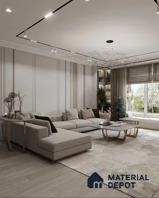 A room filled with lots of windows and plants on the wall next to it in front of a window sill of a window sill and lamp on top of it that leads to a window sill of a